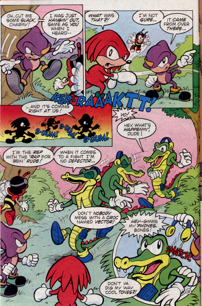 Read online Knuckles' Chaotix comic -  Issue # Full - 12