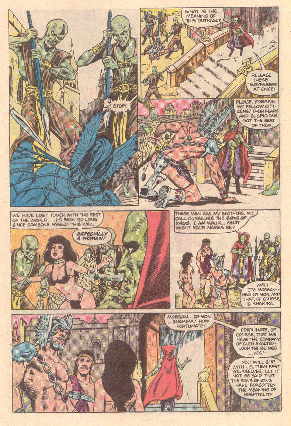 Read online Warlord (1976) comic -  Issue #107 - 11