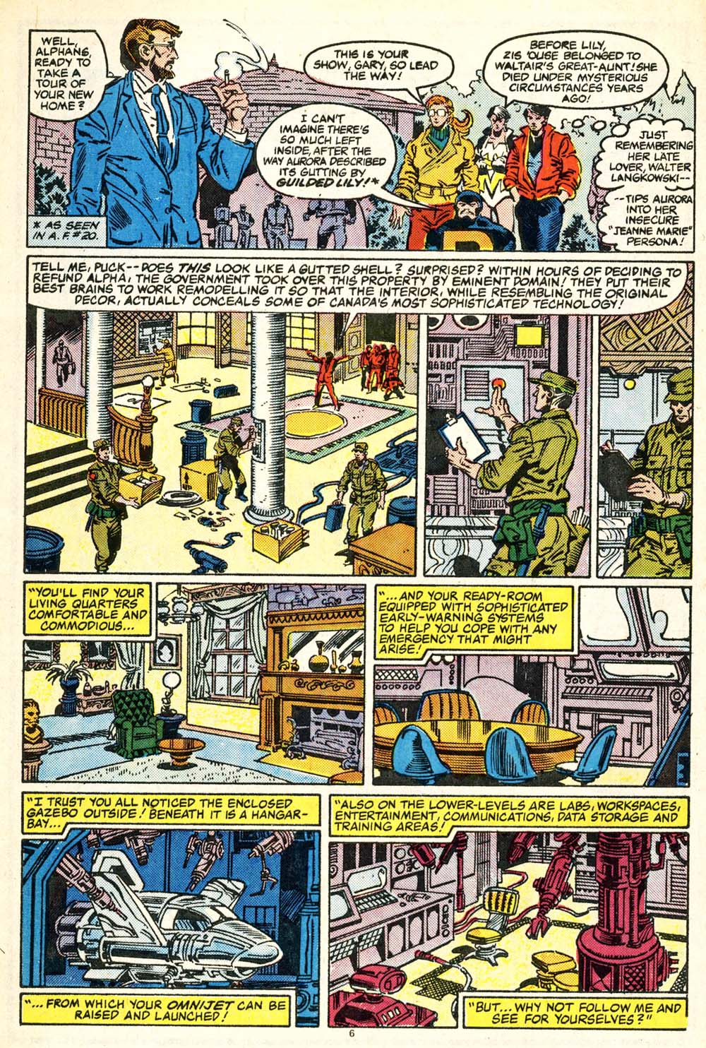Read online Alpha Flight (1983) comic -  Issue #30 - 7