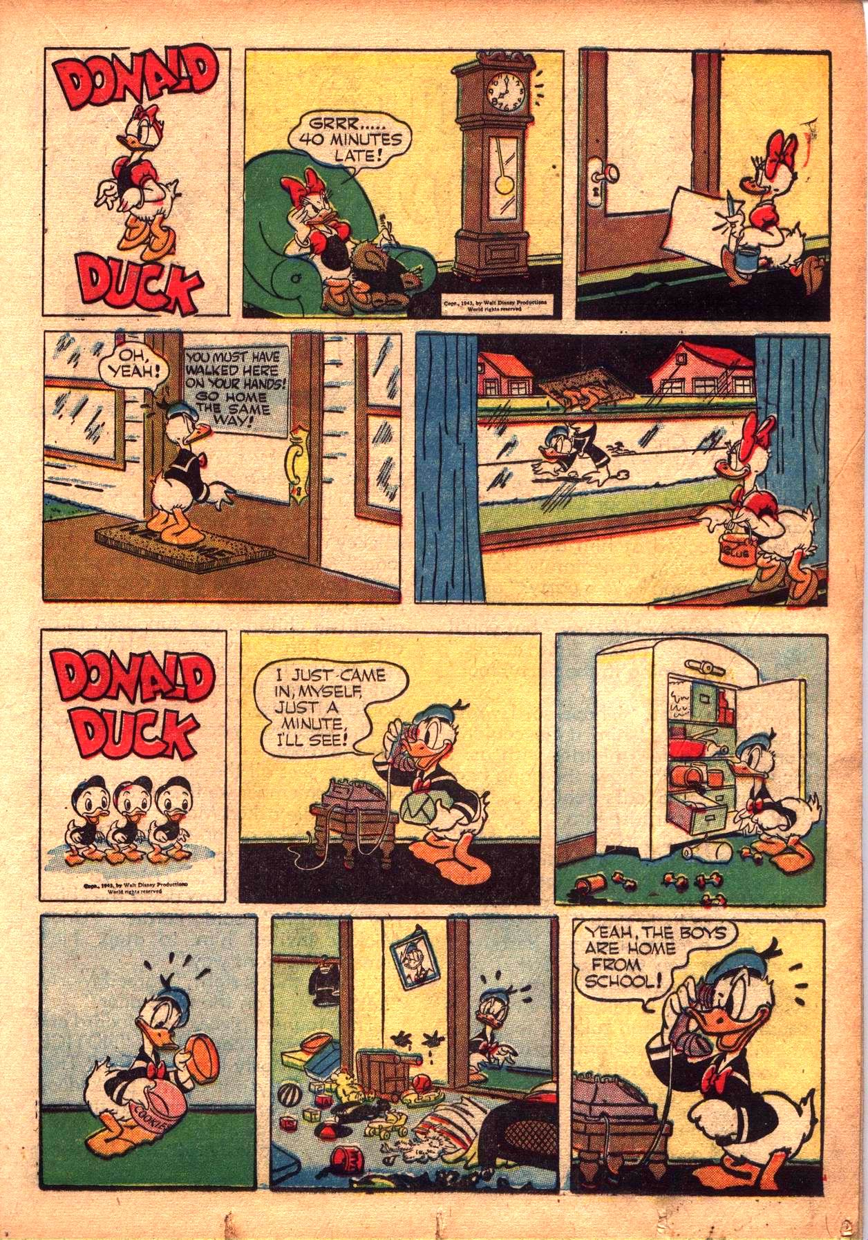 Read online Walt Disney's Comics and Stories comic -  Issue #88 - 33