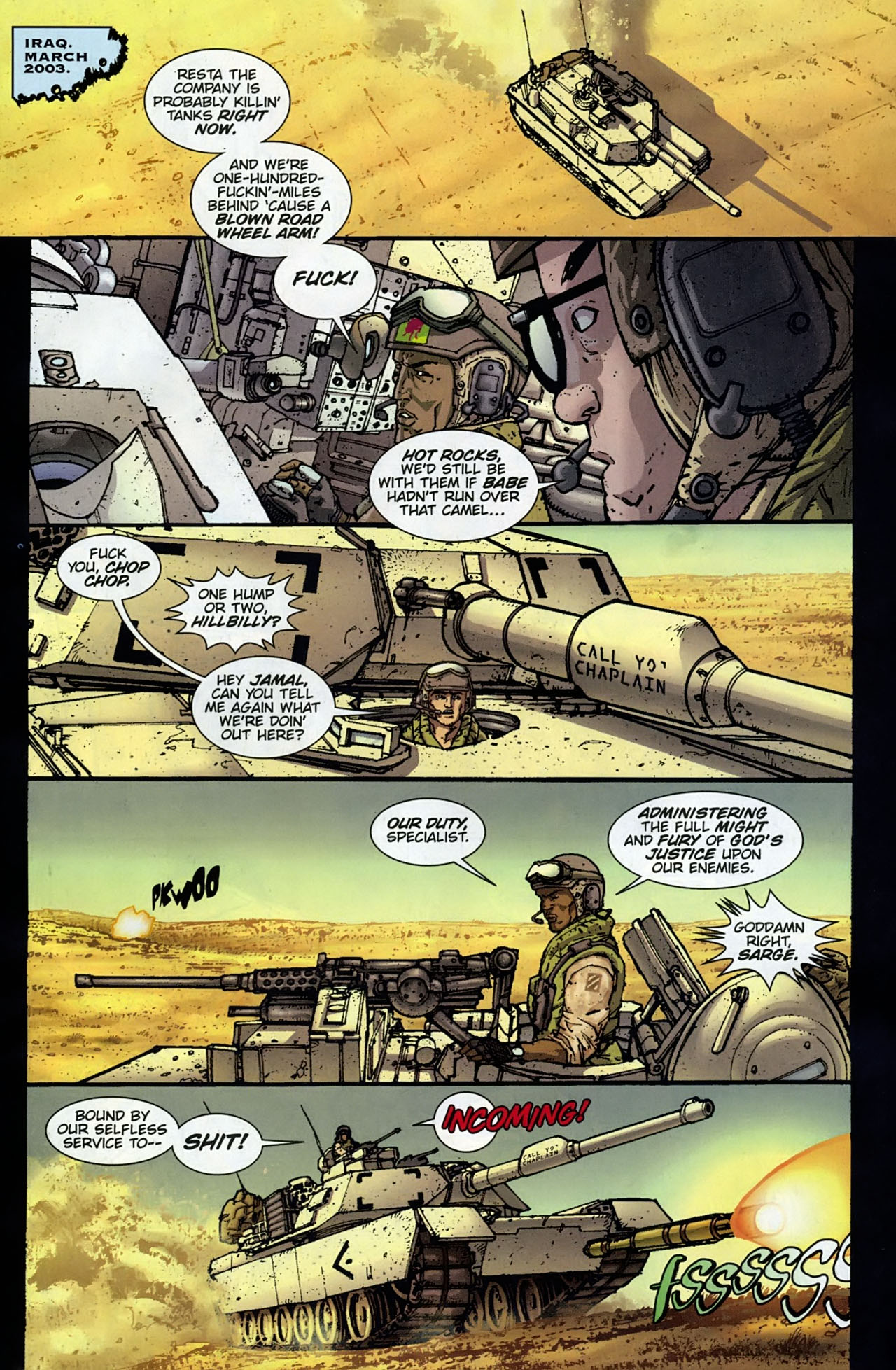 Read online The Haunted Tank comic -  Issue #1 - 3