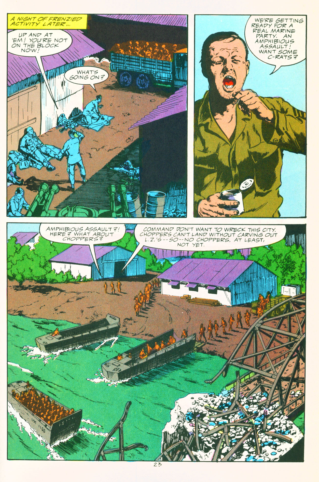Read online The 'Nam comic -  Issue #25 - 18