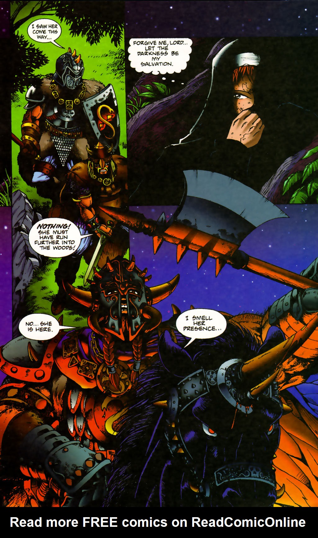 Read online Warrior Nun Areala (1994) comic -  Issue #1 - 5