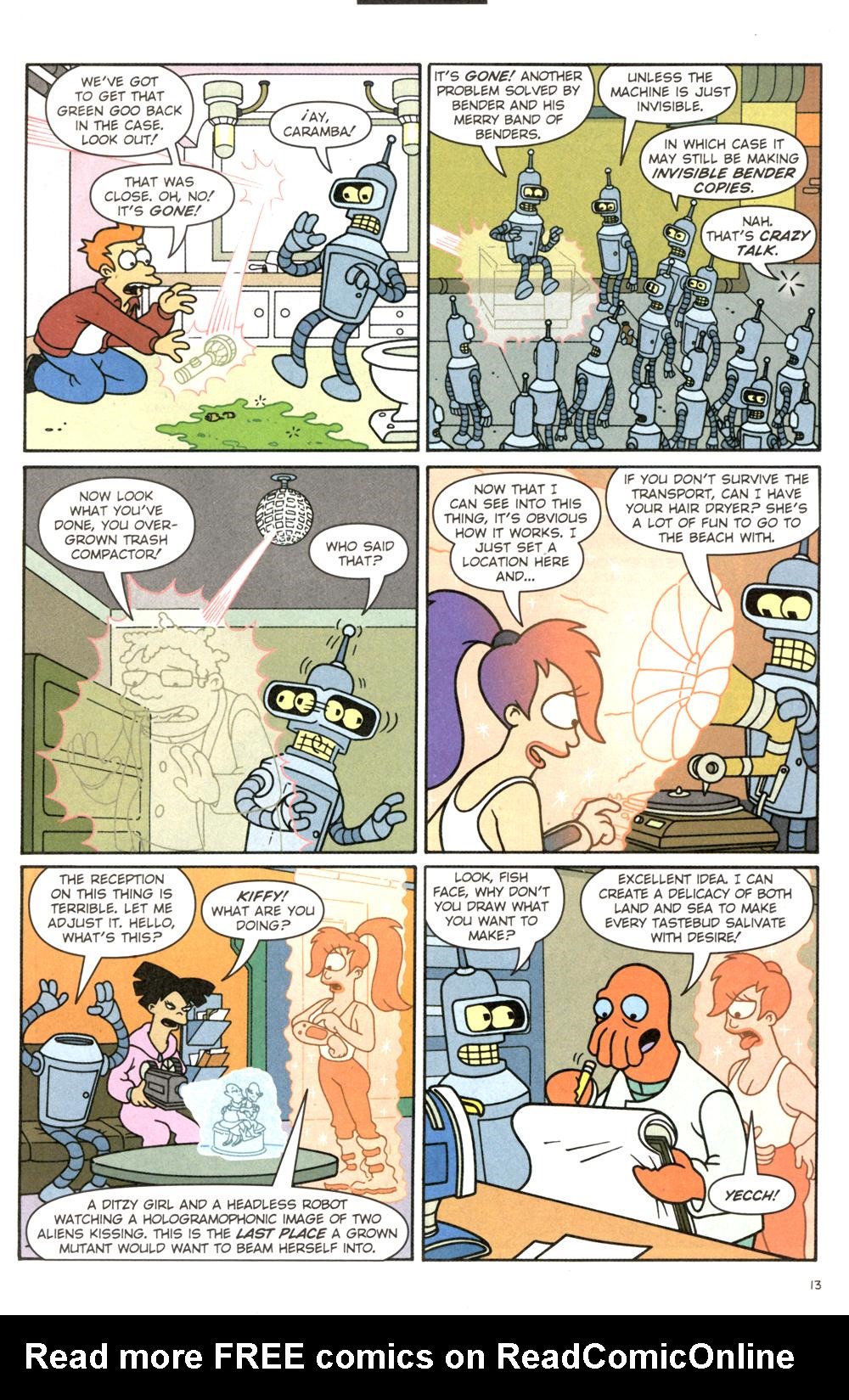 Read online Futurama Comics comic -  Issue #14 - 14