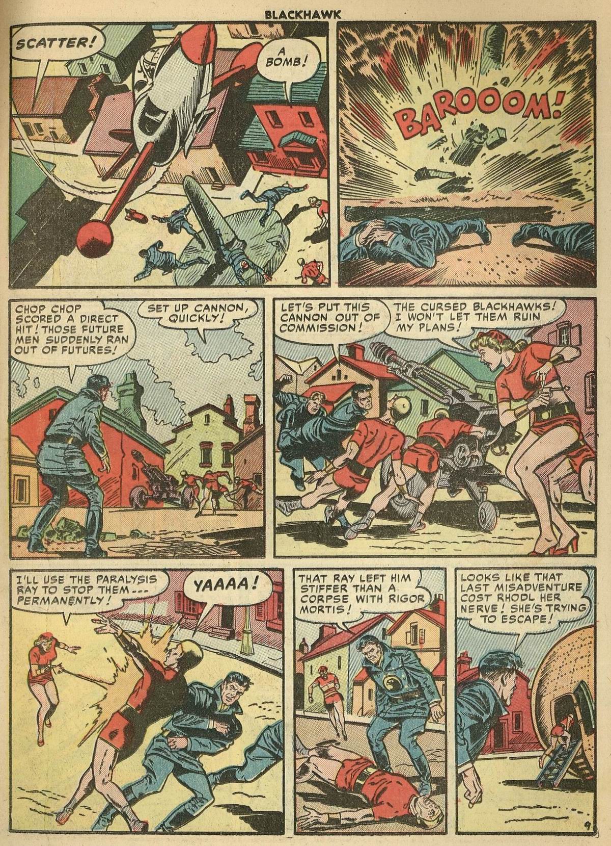 Read online Blackhawk (1957) comic -  Issue #47 - 12