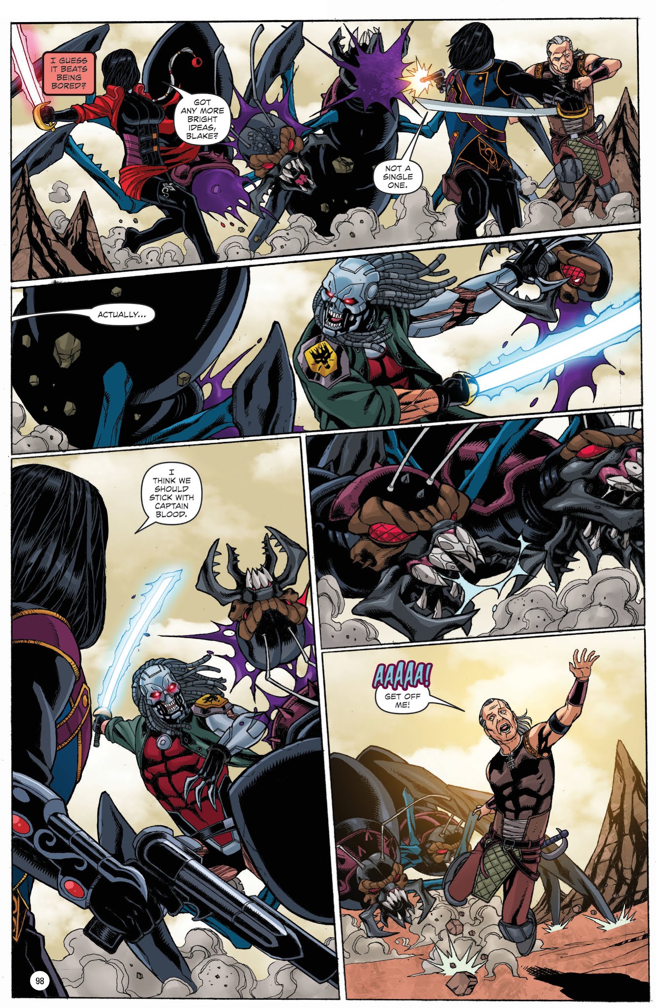 Read online The Black Sable comic -  Issue # _TPB (Part 1) - 96
