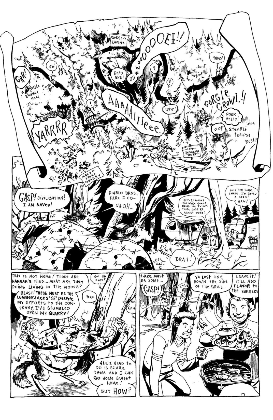 Read online Scary Godmother Comic Book Stories comic -  Issue # TPB - 127