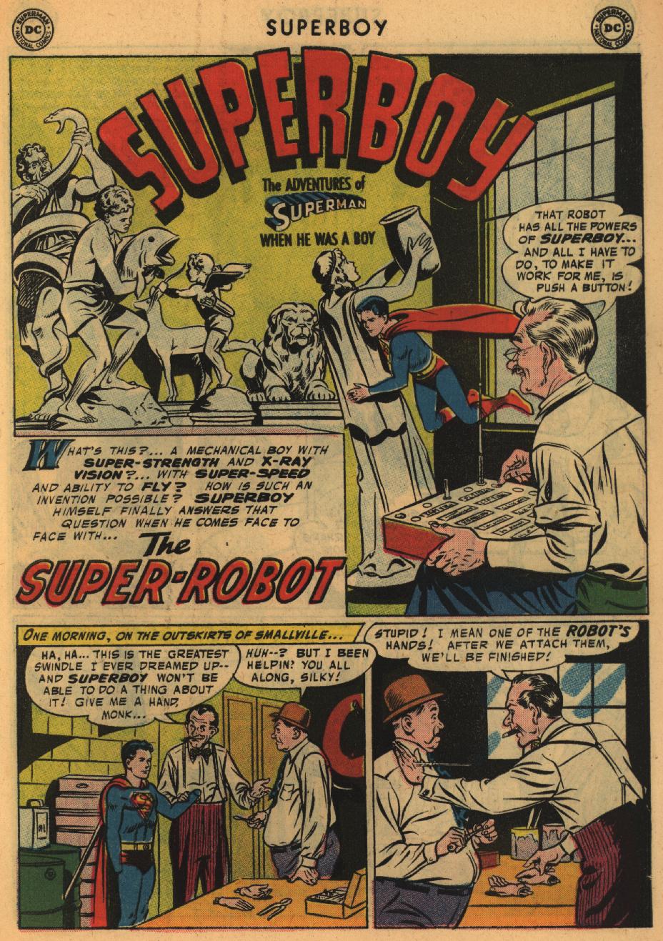 Read online Superboy (1949) comic -  Issue #52 - 20