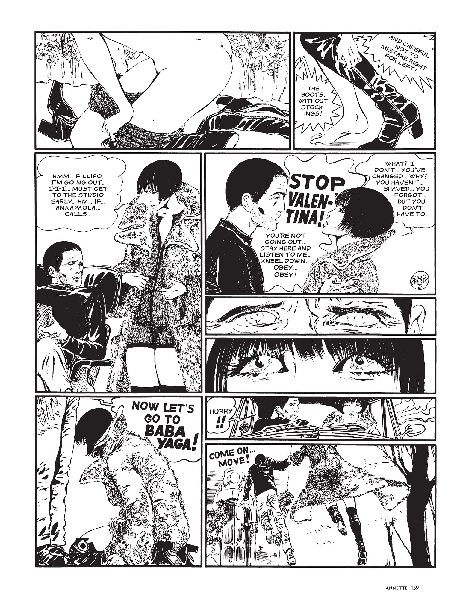Read online The Complete Crepax comic -  Issue # TPB 3 - 131