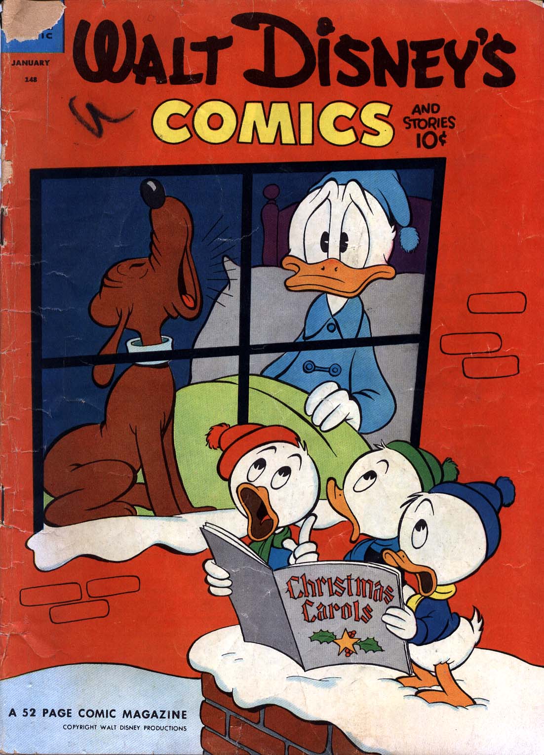 Read online Walt Disney's Comics and Stories comic -  Issue #148 - 1