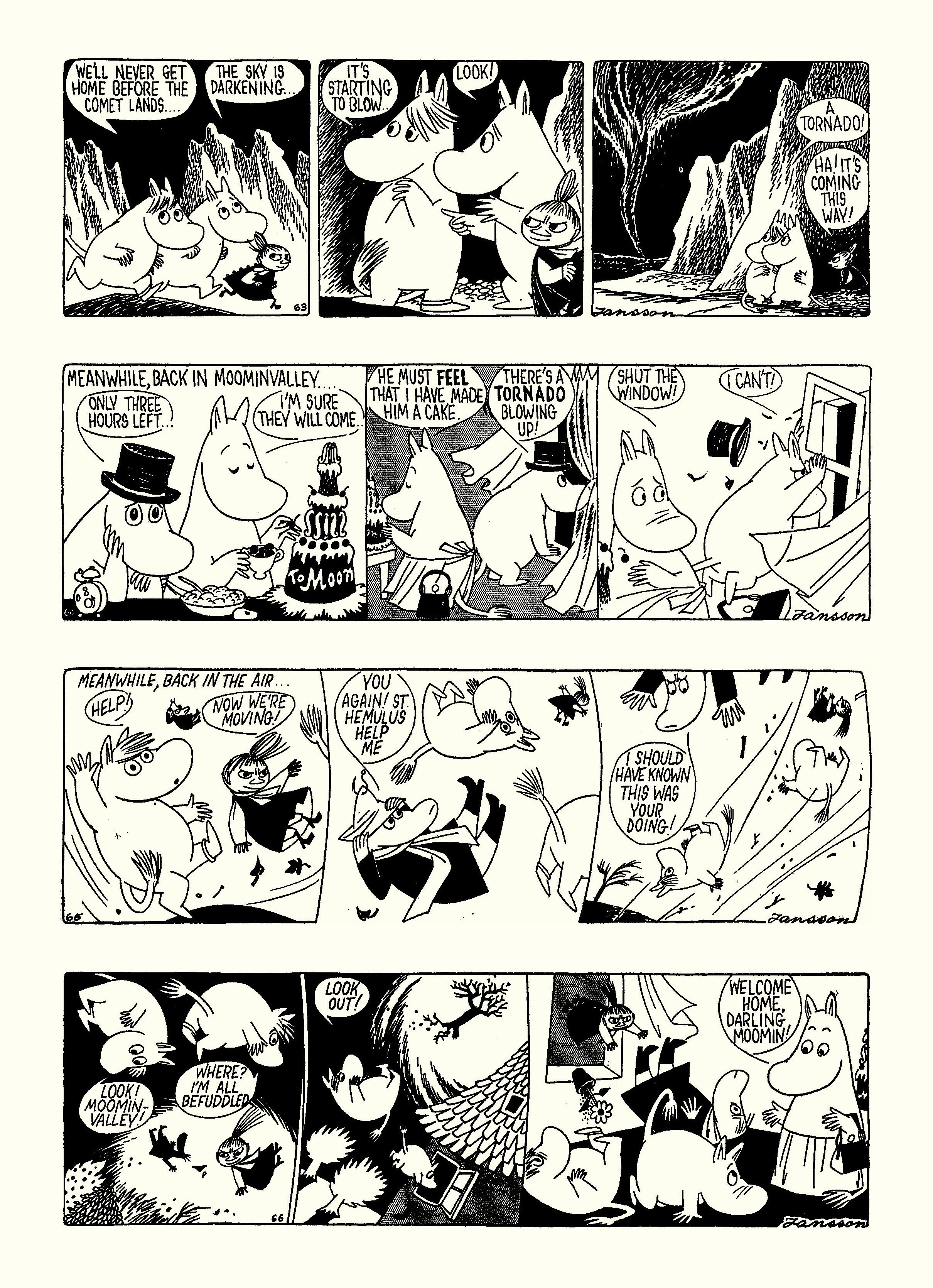 Read online Moomin: The Complete Tove Jansson Comic Strip comic -  Issue # TPB 4 - 74