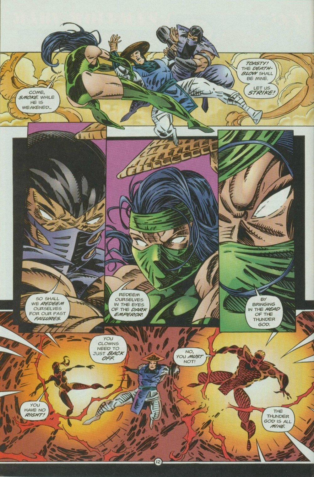 Read online Mortal Kombat: Rayden & Kano comic -  Issue #3 - 16
