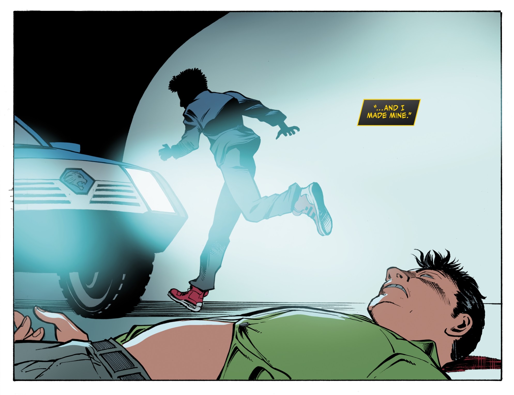 Read online The Next Batman: Second Son comic -  Issue #8 - 21