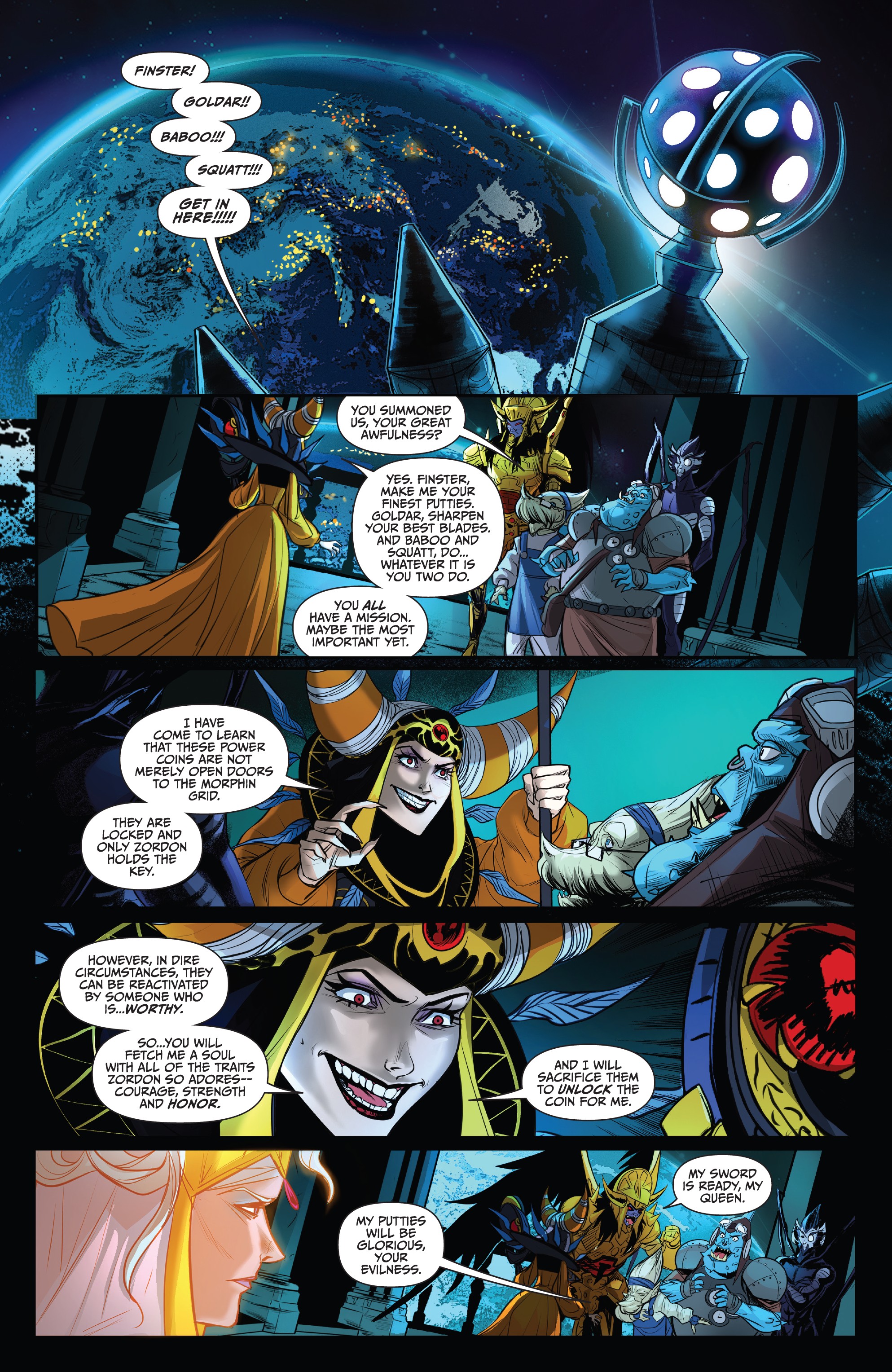 Read online Saban's Go Go Power Rangers comic -  Issue #18 - 20