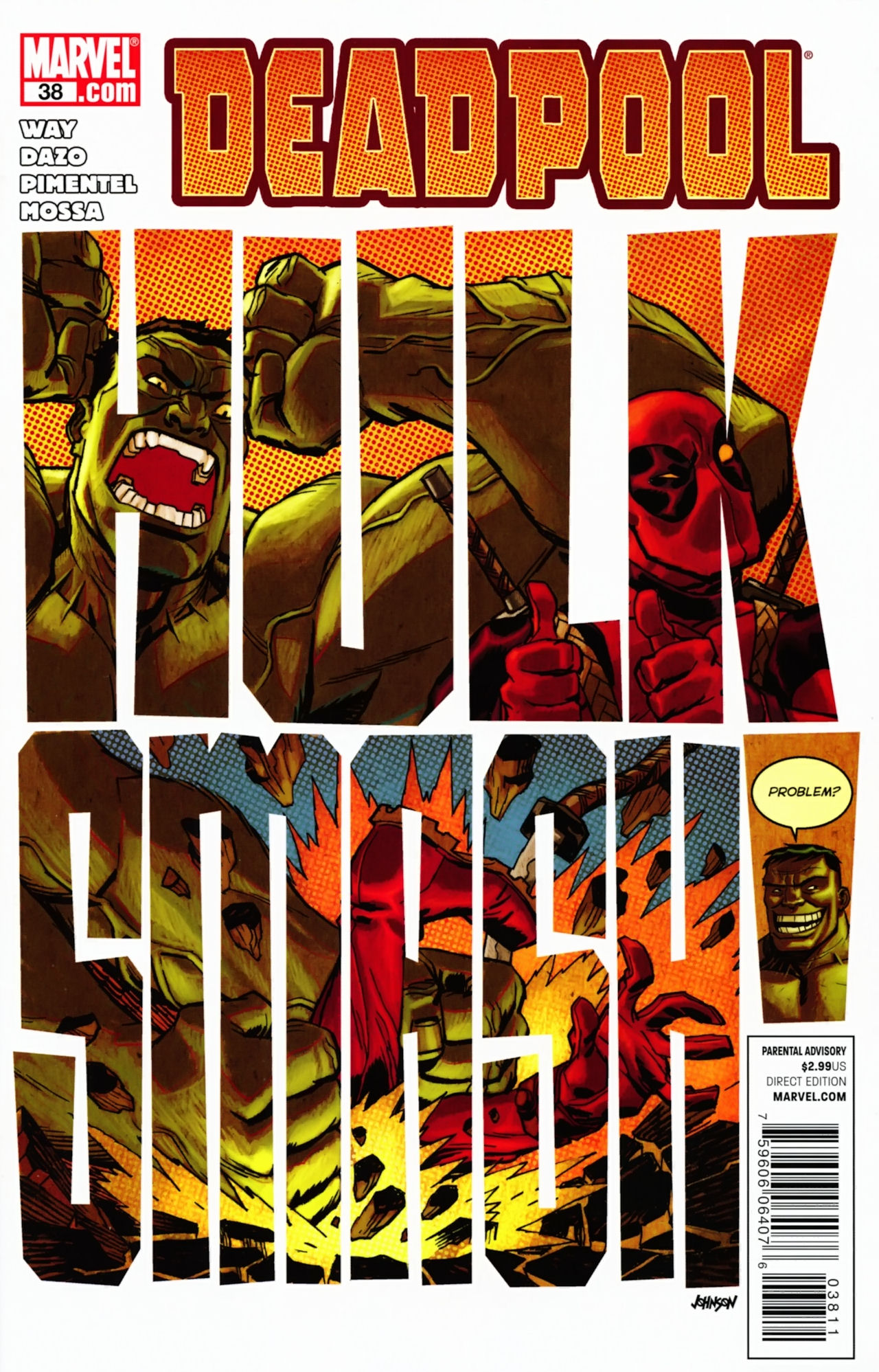 Read online Deadpool (2008) comic -  Issue #38 - 1