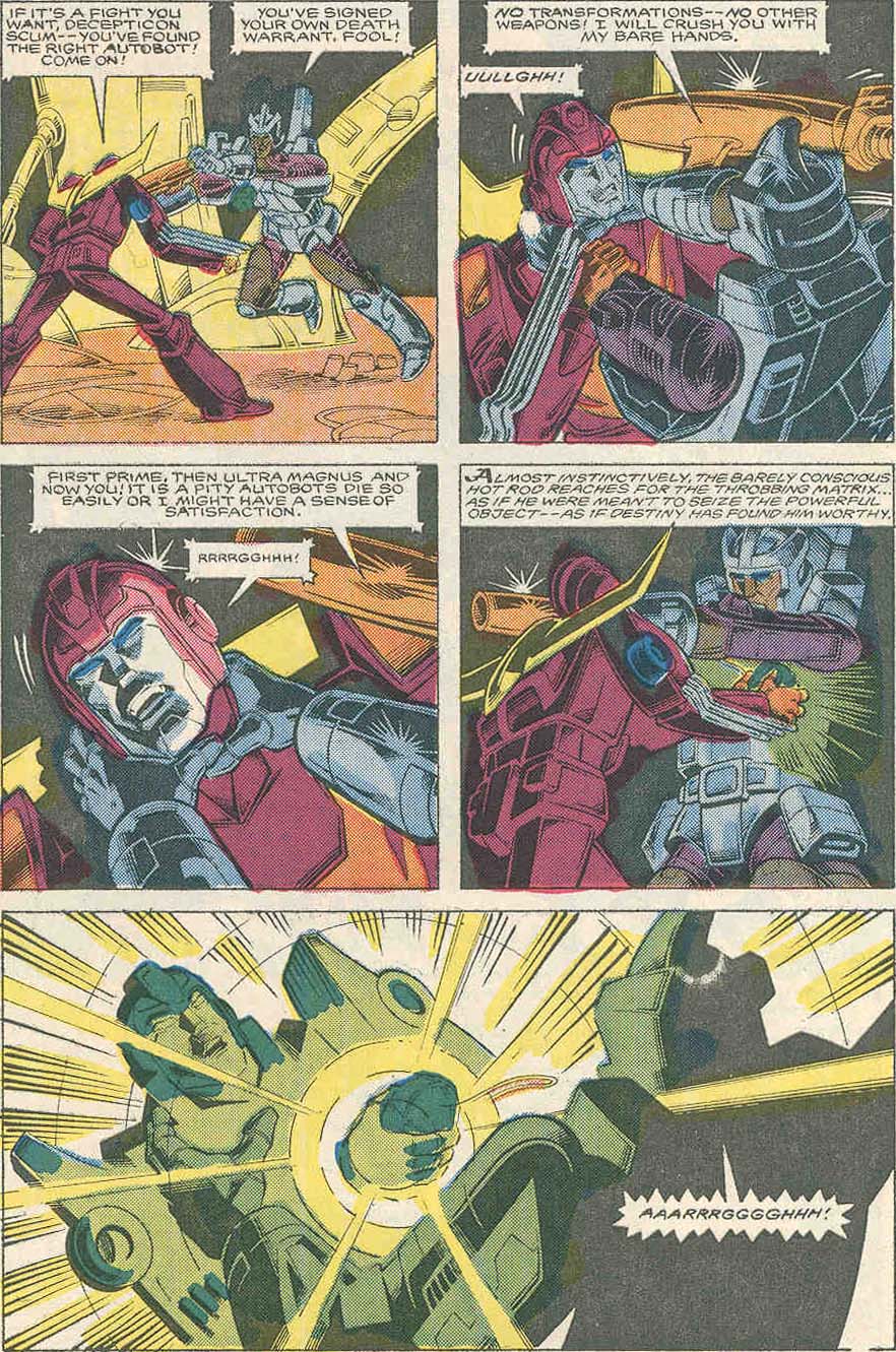 Read online The Transformers: The Movie comic -  Issue #3 - 21