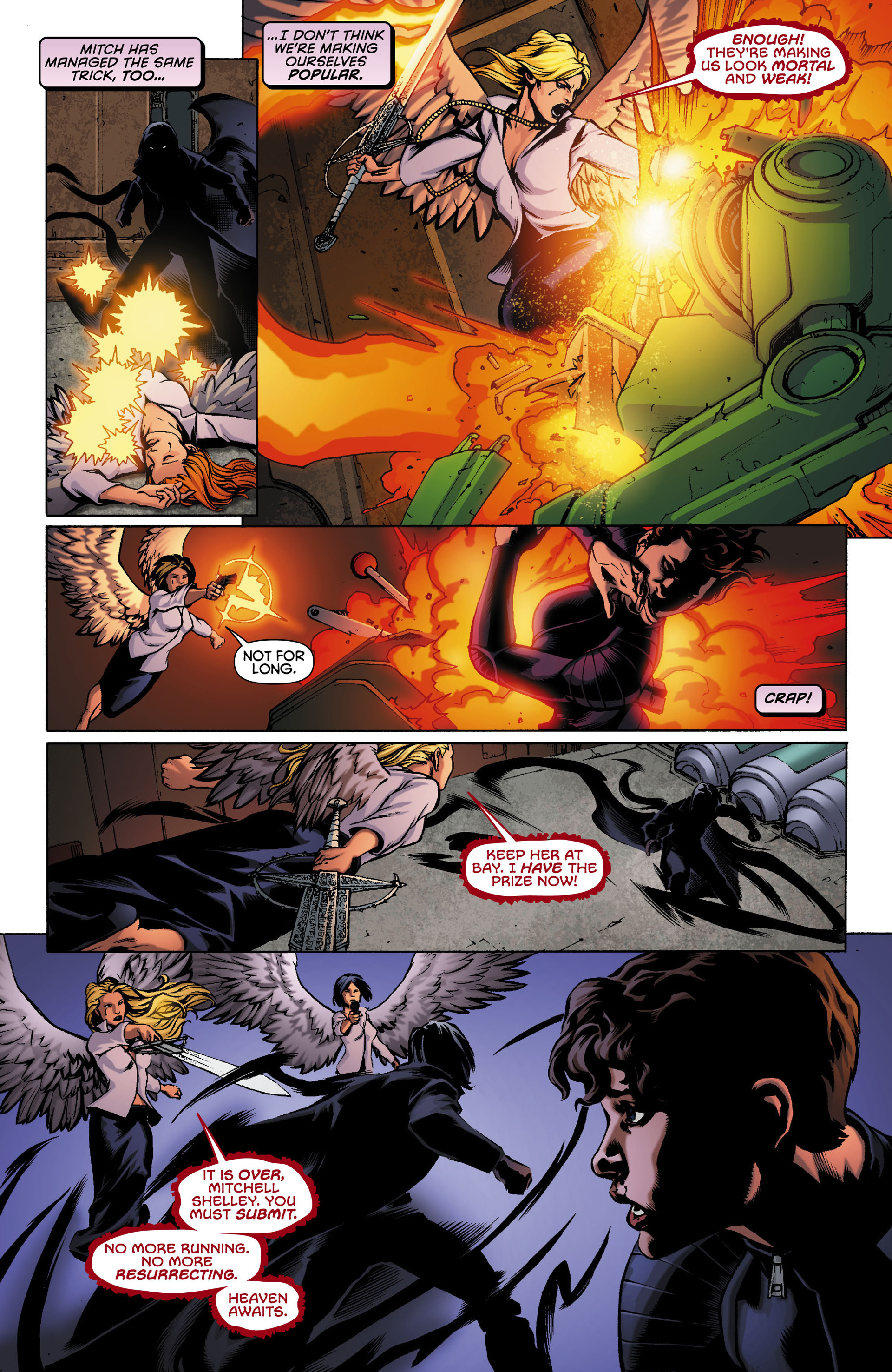 Read online Resurrection Man (2011) comic -  Issue #10 - 16