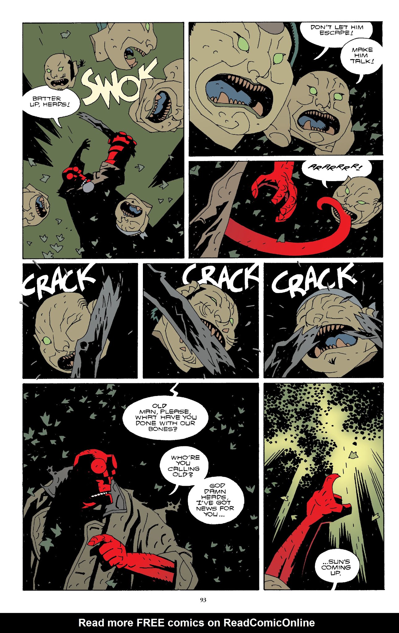 Read online Hellboy The Complete Short Stories comic -  Issue # TPB 2 (Part 1) - 94