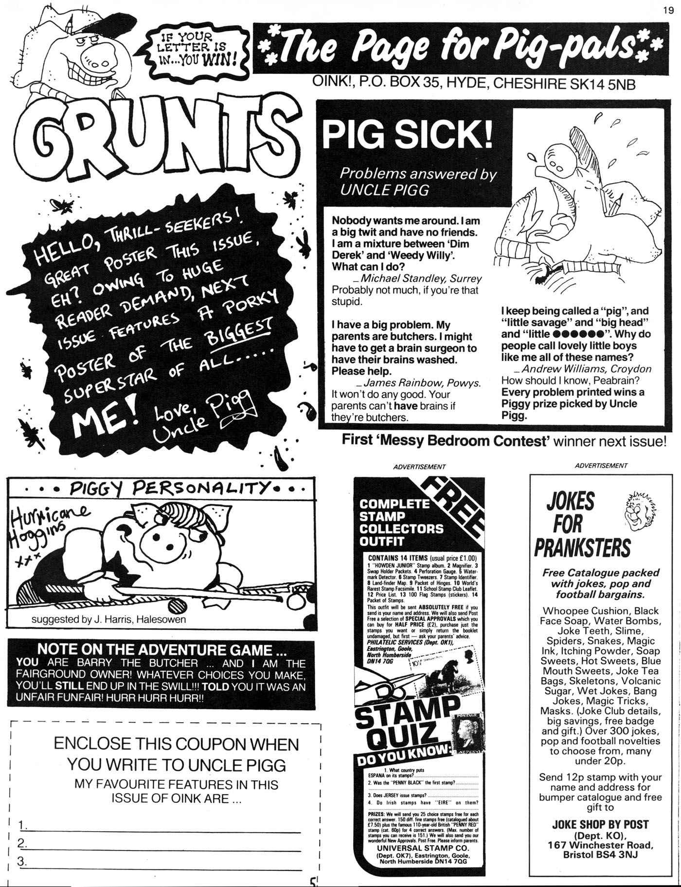Read online Oink! comic -  Issue #5 - 18