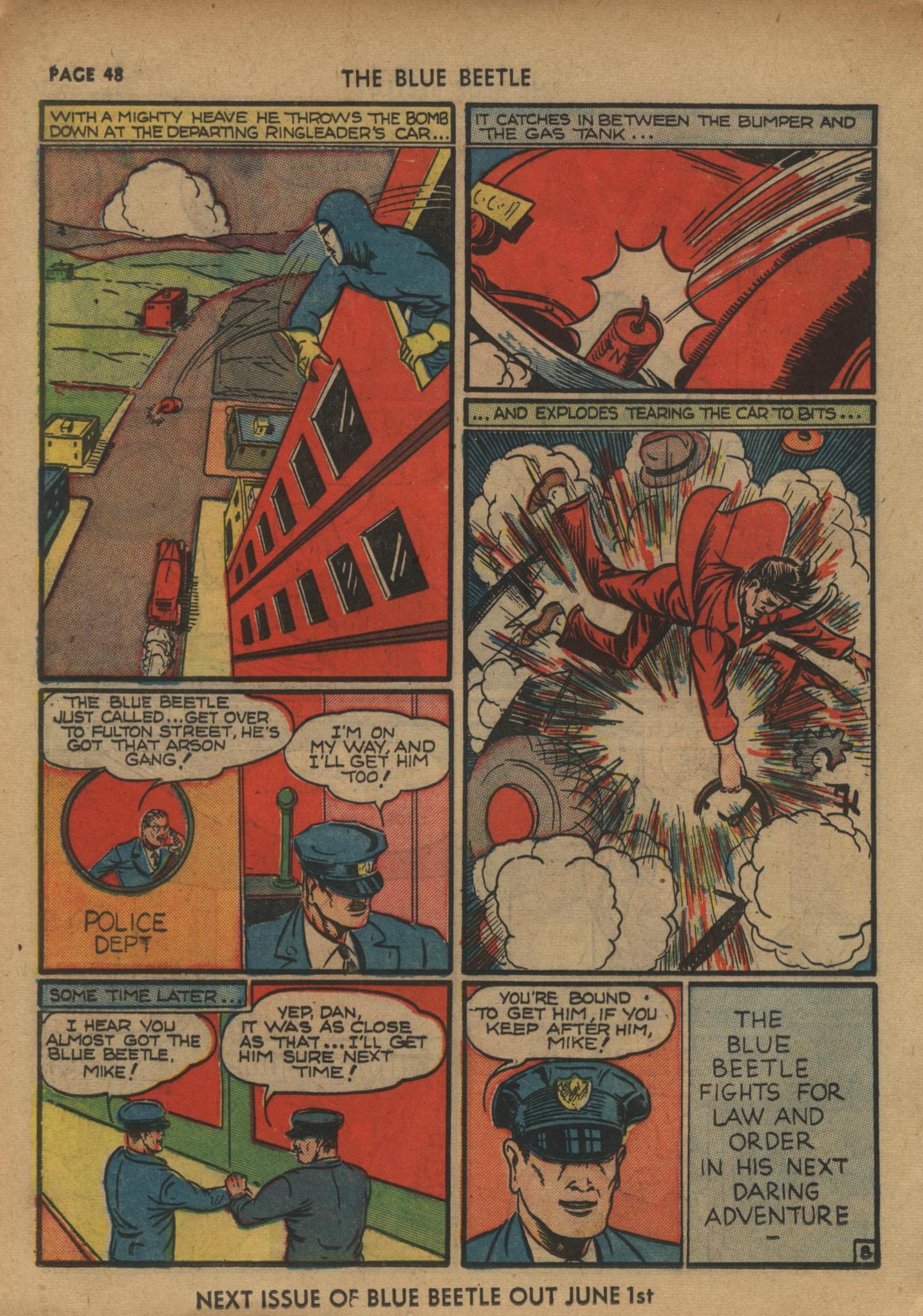 Read online The Blue Beetle comic -  Issue #2 - 50
