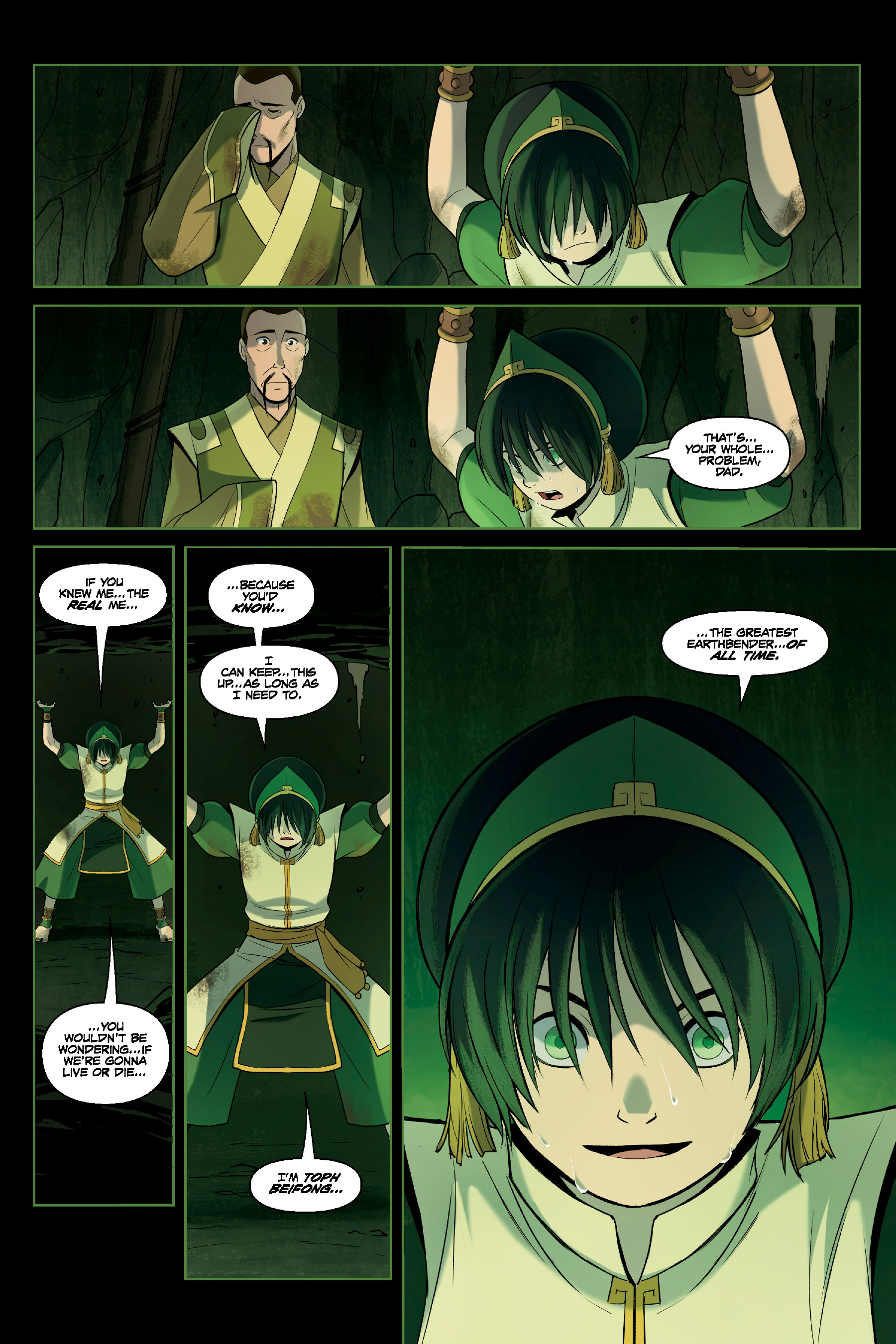 Read online Nickelodeon Avatar: The Last Airbender - The Rift comic -  Issue # _Omnibus (Part 2) - 54