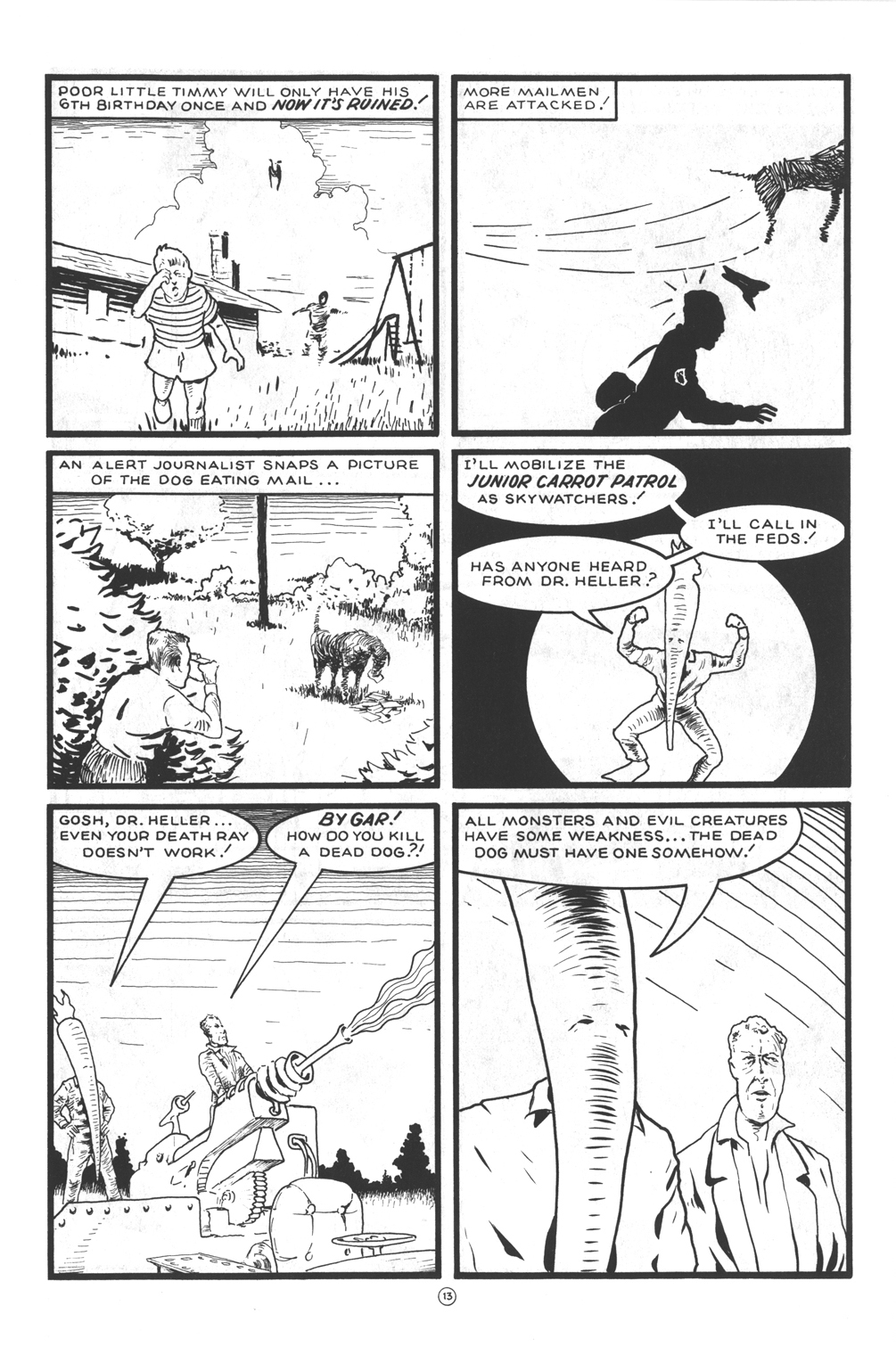 Read online Flaming Carrot Comics (1984) comic -  Issue #12 - 15