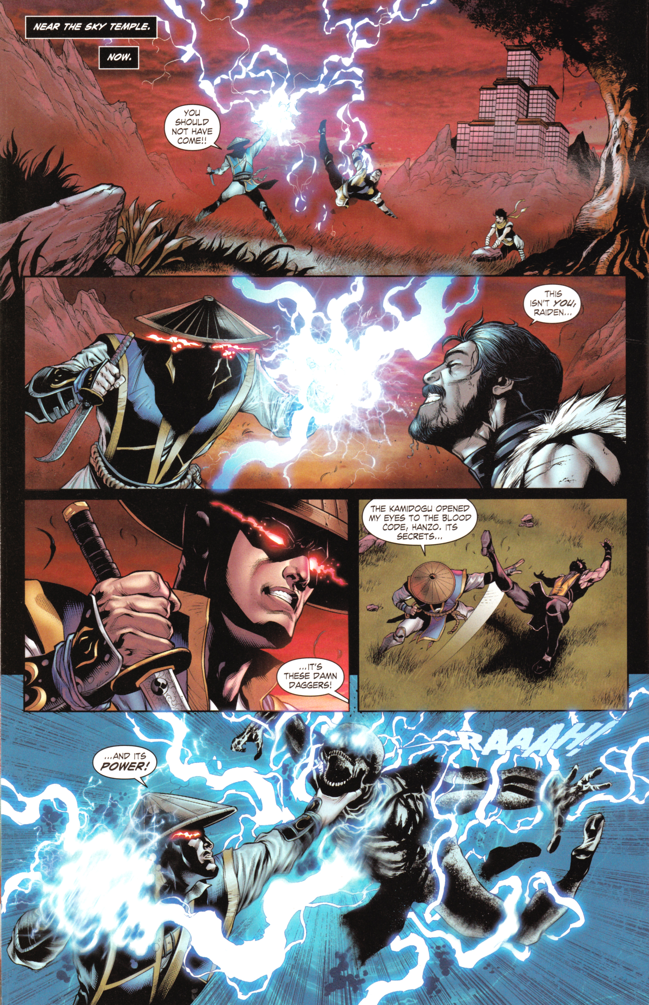 Read online Mortal Kombat X [II] comic -  Issue #4 - 4