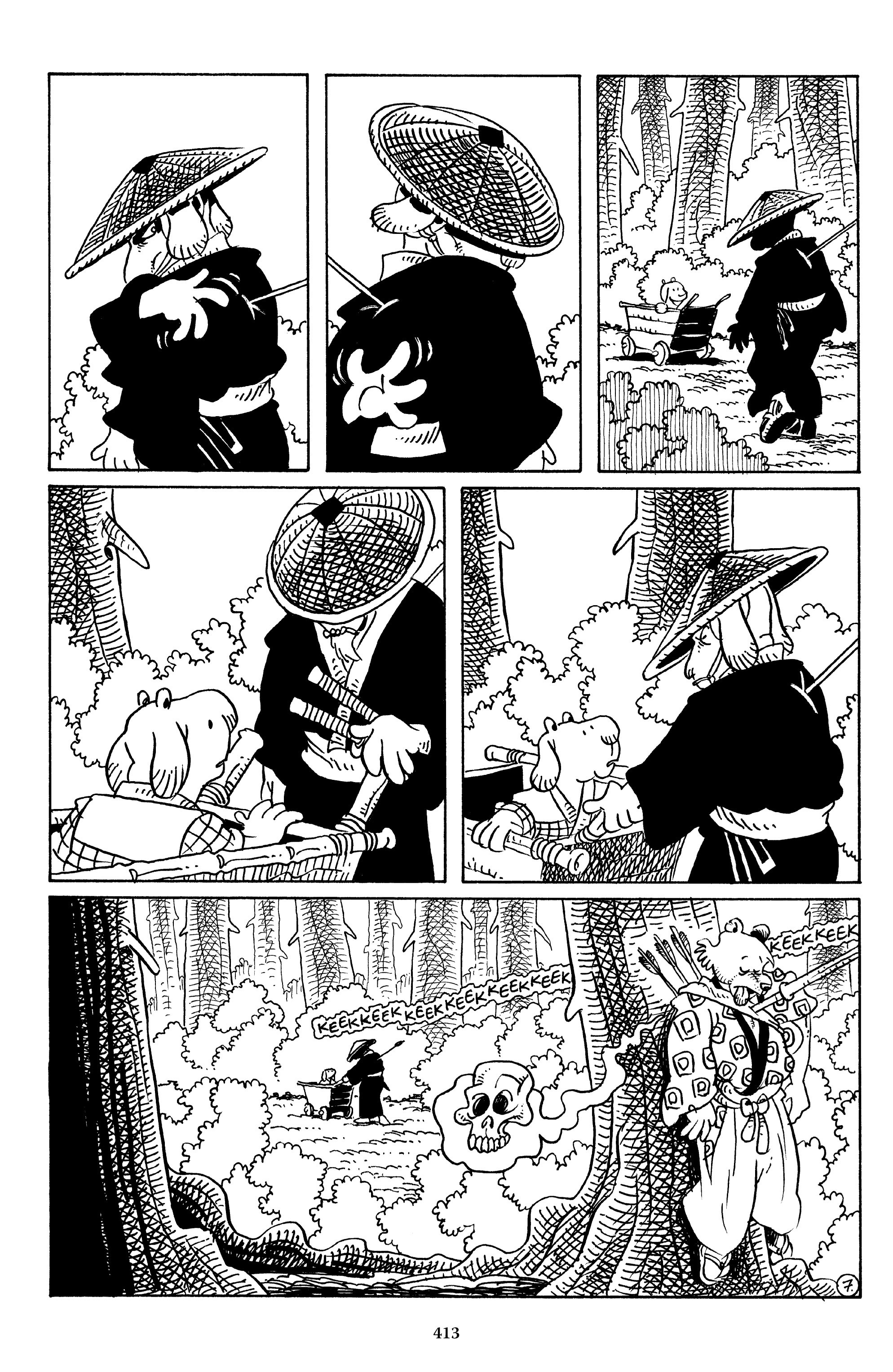 Read online The Usagi Yojimbo Saga comic -  Issue # TPB 4 - 409