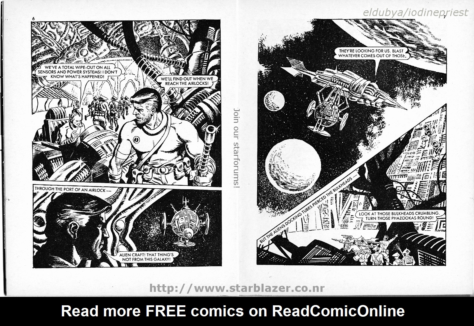 Read online Starblazer comic -  Issue #157 - 5