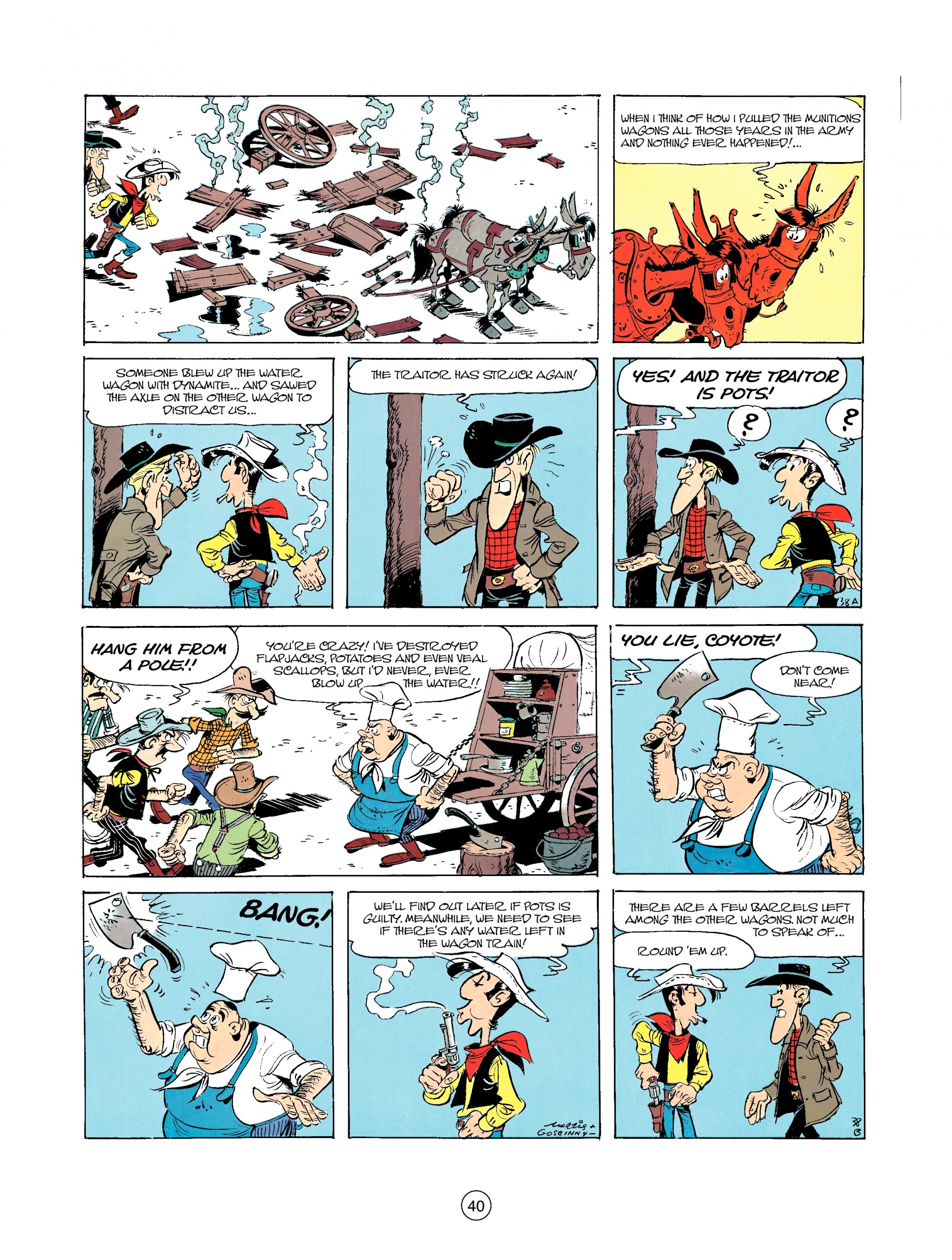Read online A Lucky Luke Adventure comic -  Issue #35 - 40