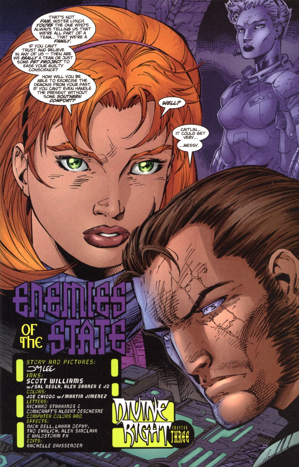 Read online Divine Right comic -  Issue #3 - 7