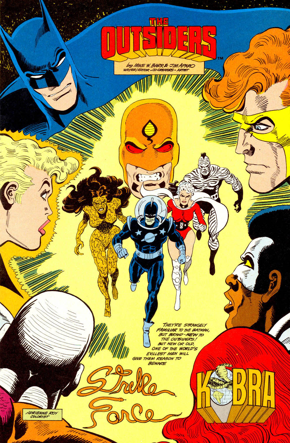 Read online The Outsiders (1985) comic -  Issue #21 - 2