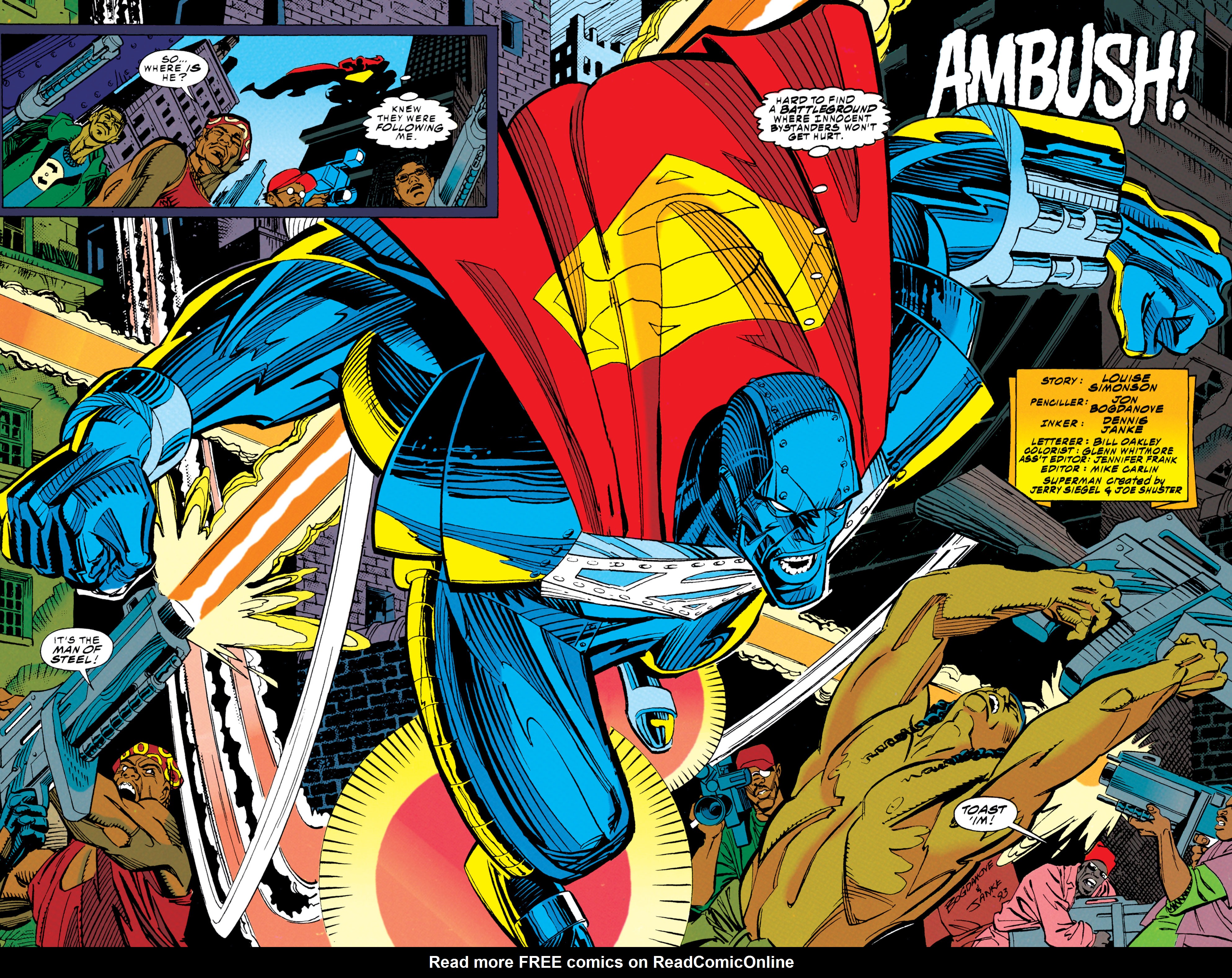 Read online Superman: The Man of Steel (1991) comic -  Issue #23 - 3