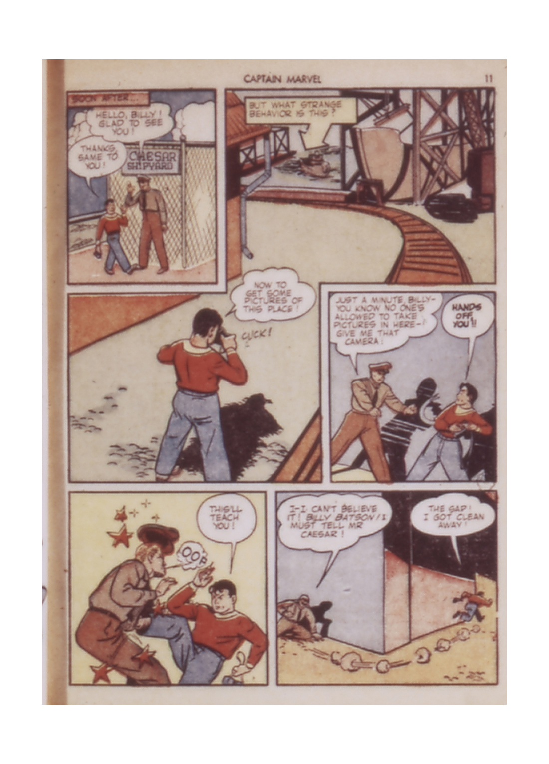 Read online Captain Marvel Adventures comic -  Issue #22 - 12