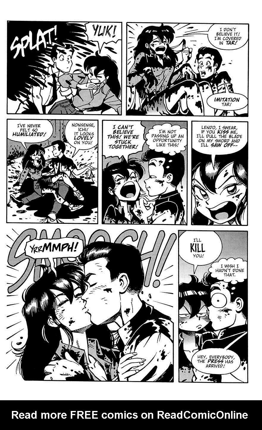 Read online Ninja High School (1986) comic -  Issue #52 - 25