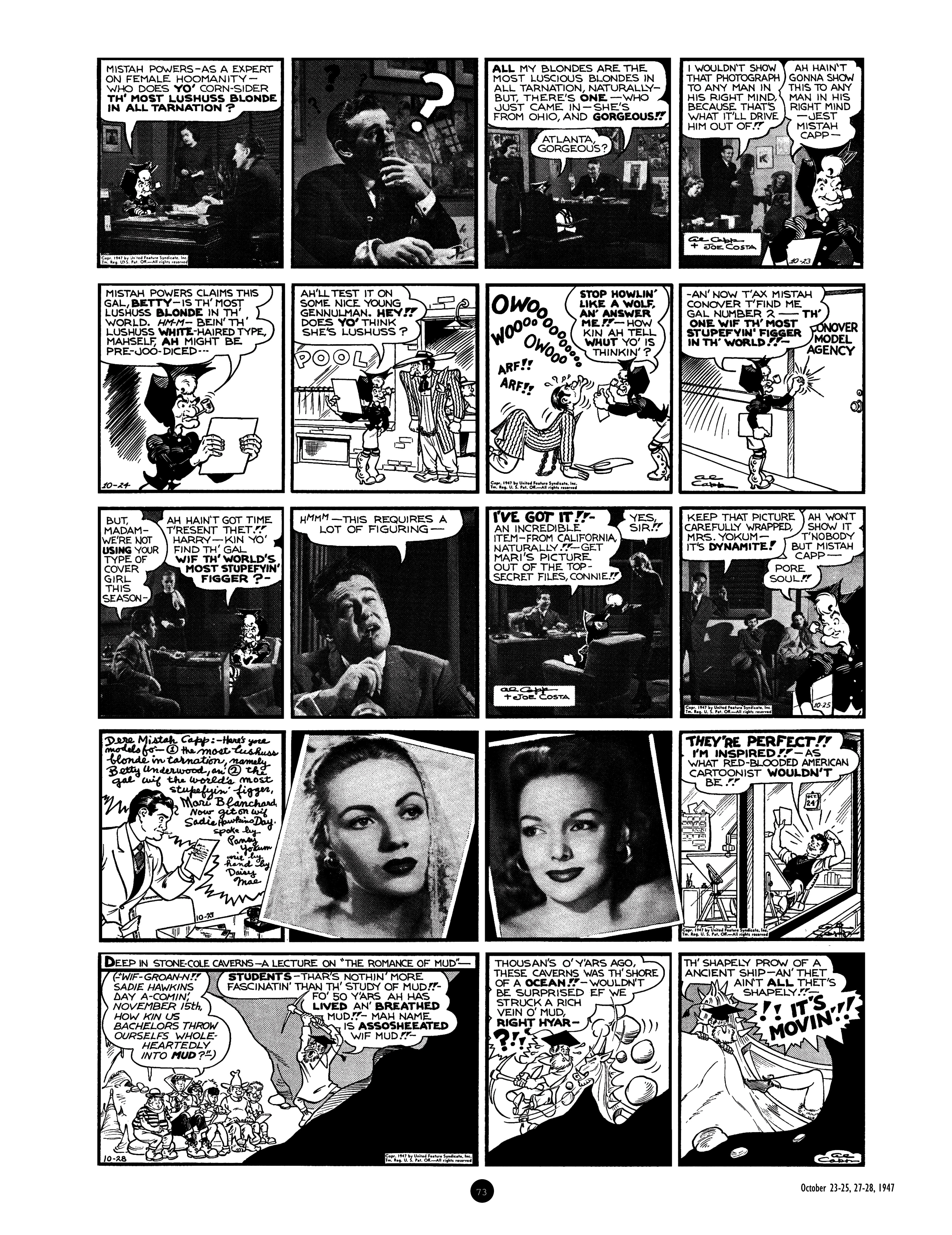 Read online Al Capp's Li'l Abner Complete Daily & Color Sunday Comics comic -  Issue # TPB 7 (Part 1) - 73