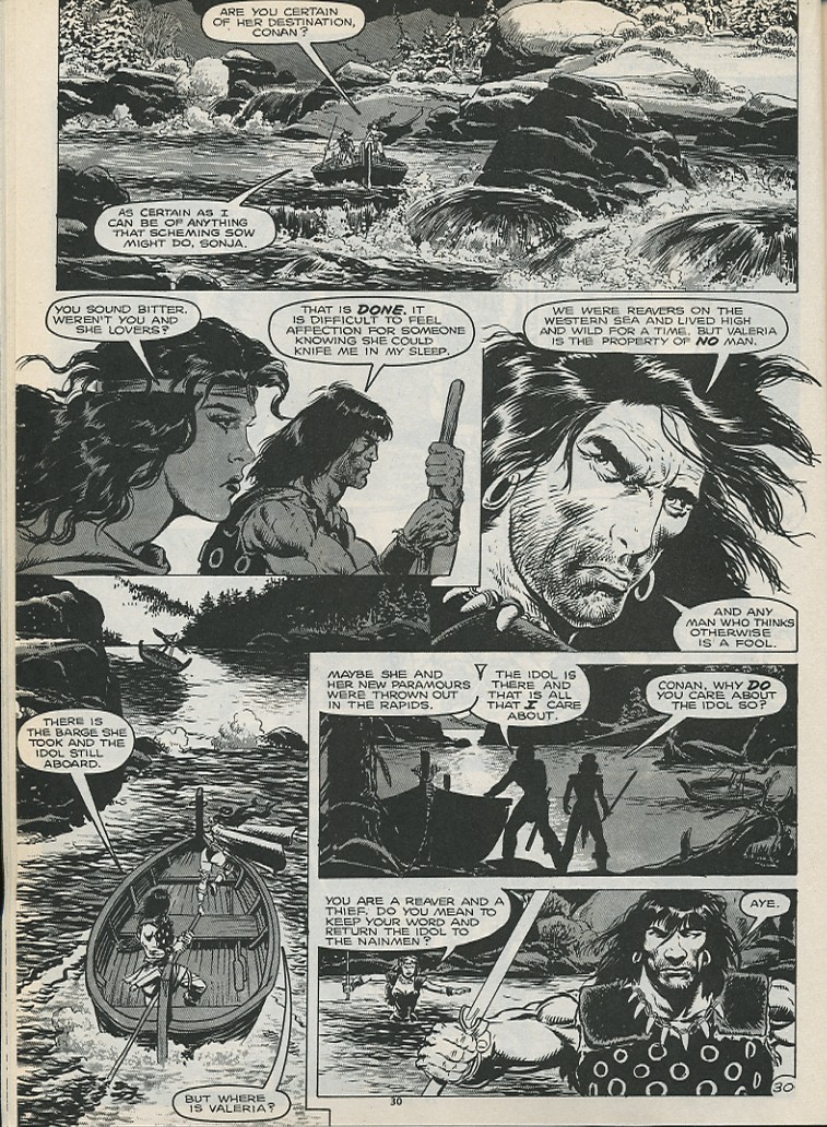 Read online The Savage Sword Of Conan comic -  Issue #179 - 32