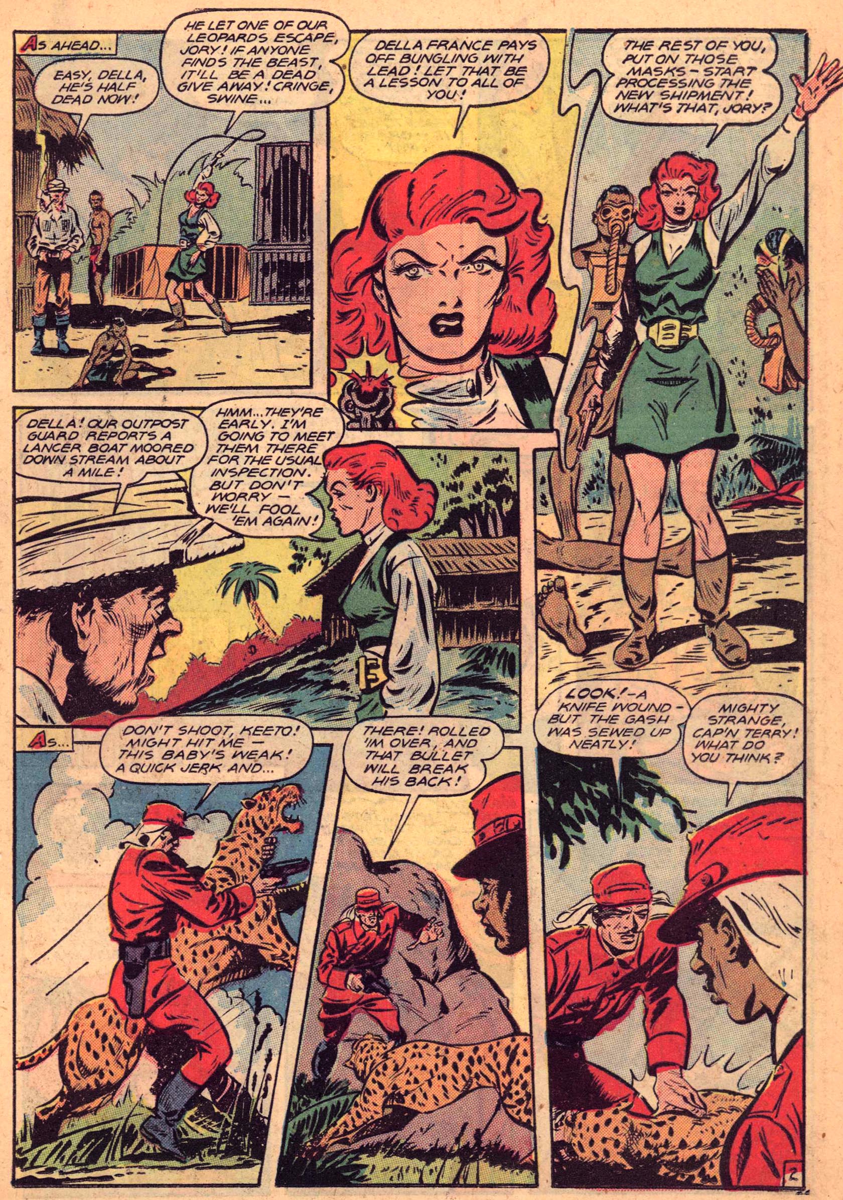 Read online Jungle Comics comic -  Issue #99 - 21