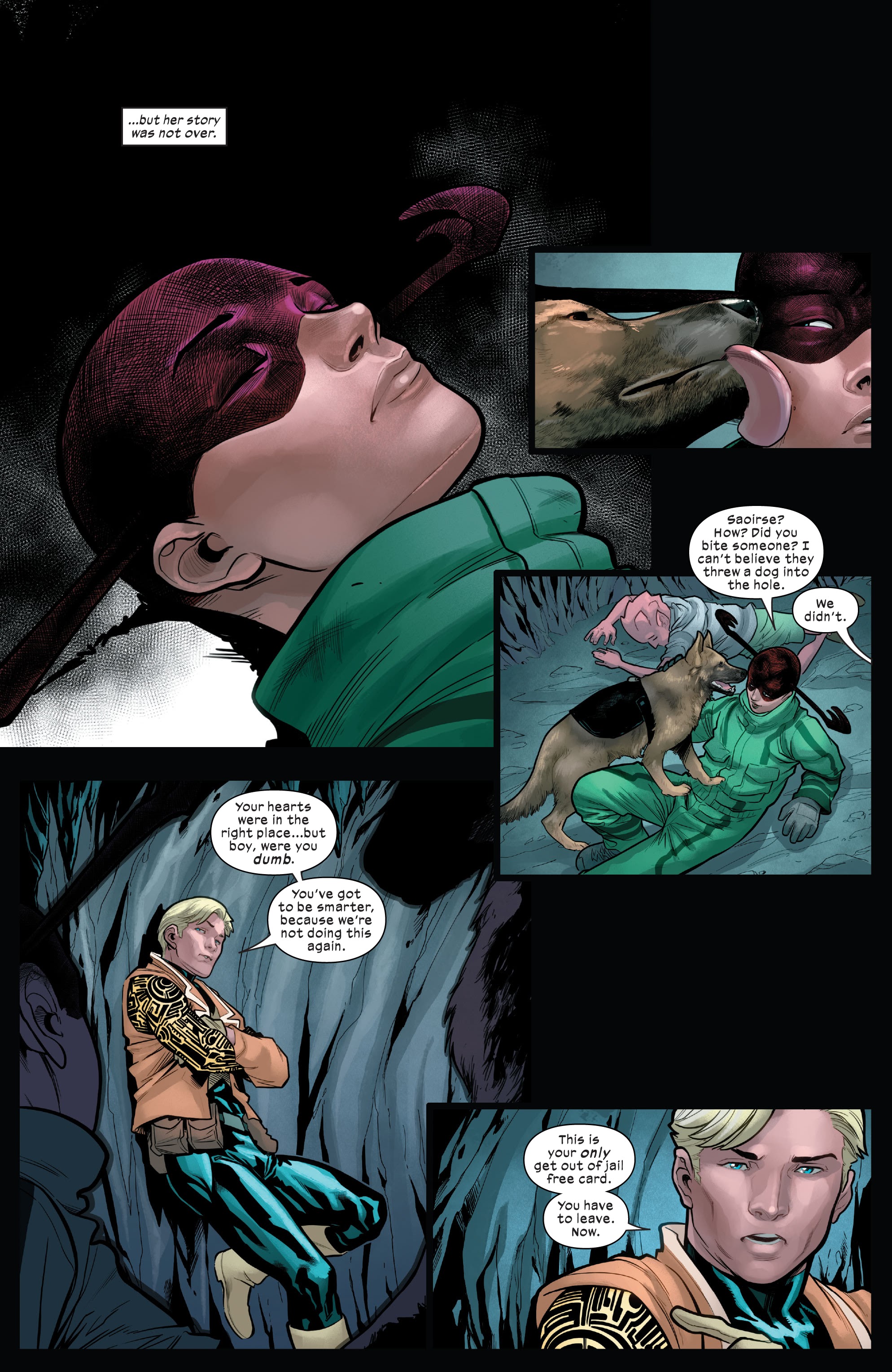 Read online X-Men Unlimited: X-Men Green comic -  Issue #2 - 40