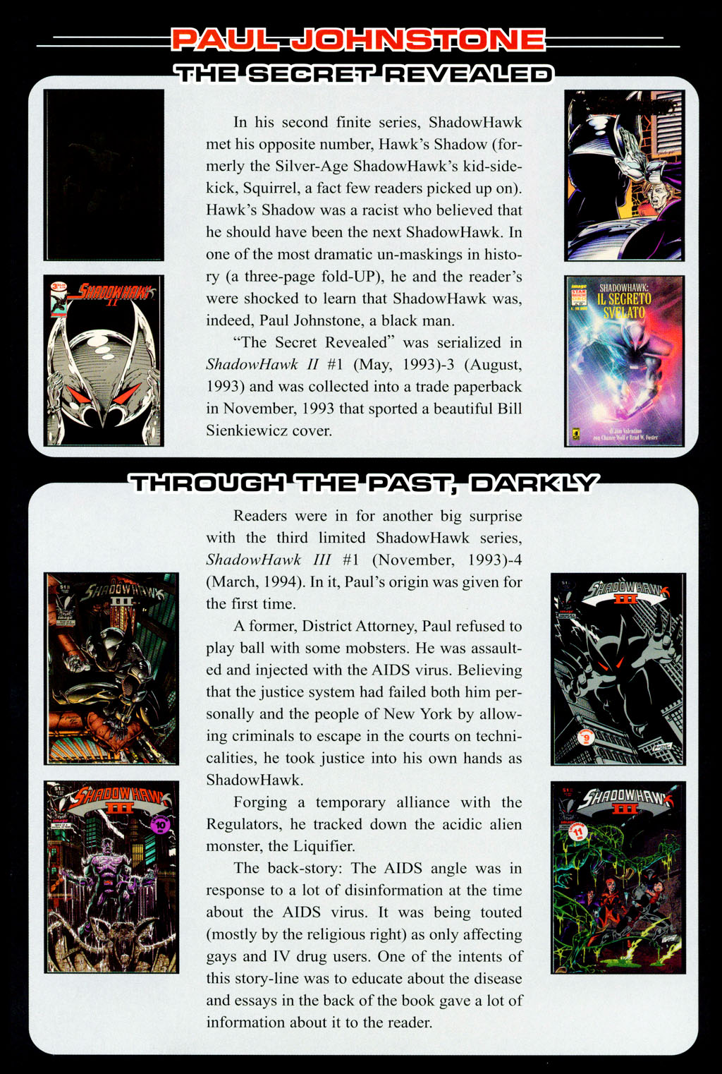 Read online The Return of Shadowhawk comic -  Issue # Full - 28