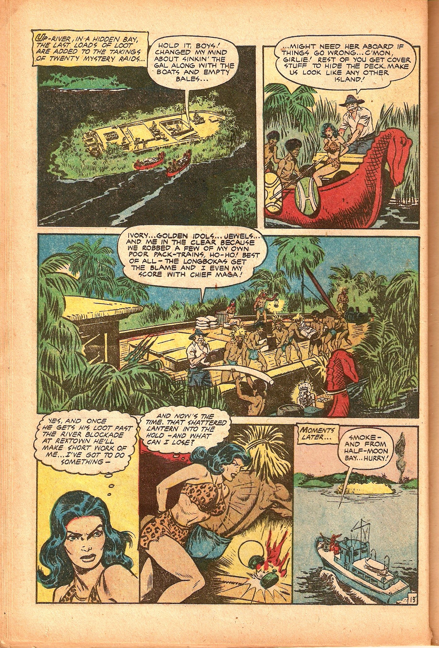 Read online Jungle Comics comic -  Issue #139 - 16
