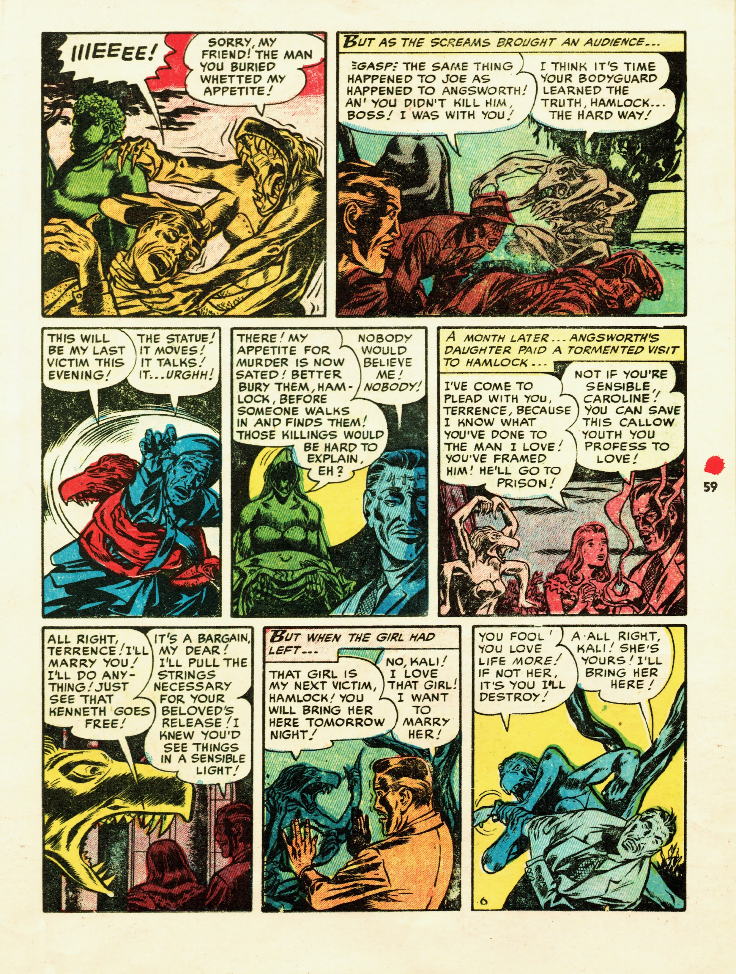 Read online Jack Cole's Deadly Horror comic -  Issue # TPB (Part 1) - 62