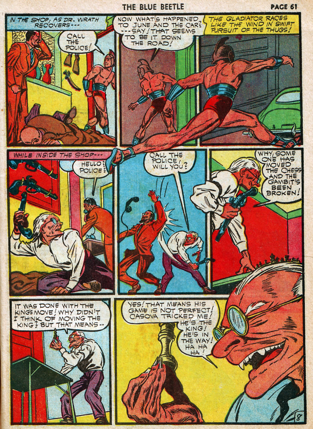 Read online The Blue Beetle comic -  Issue #11 - 63