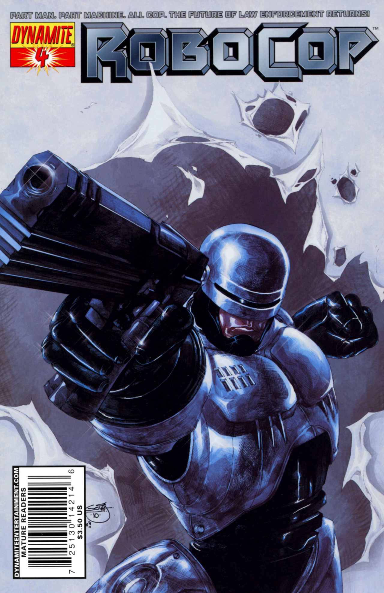 Read online Robocop (2010) comic -  Issue #4 - 1