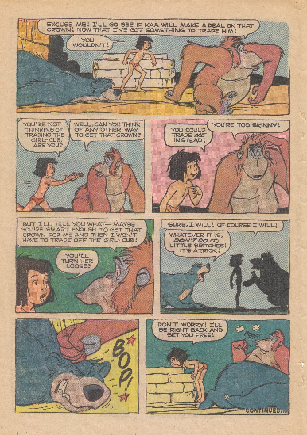 Read online King Louie and Mowgli comic -  Issue # Full - 16