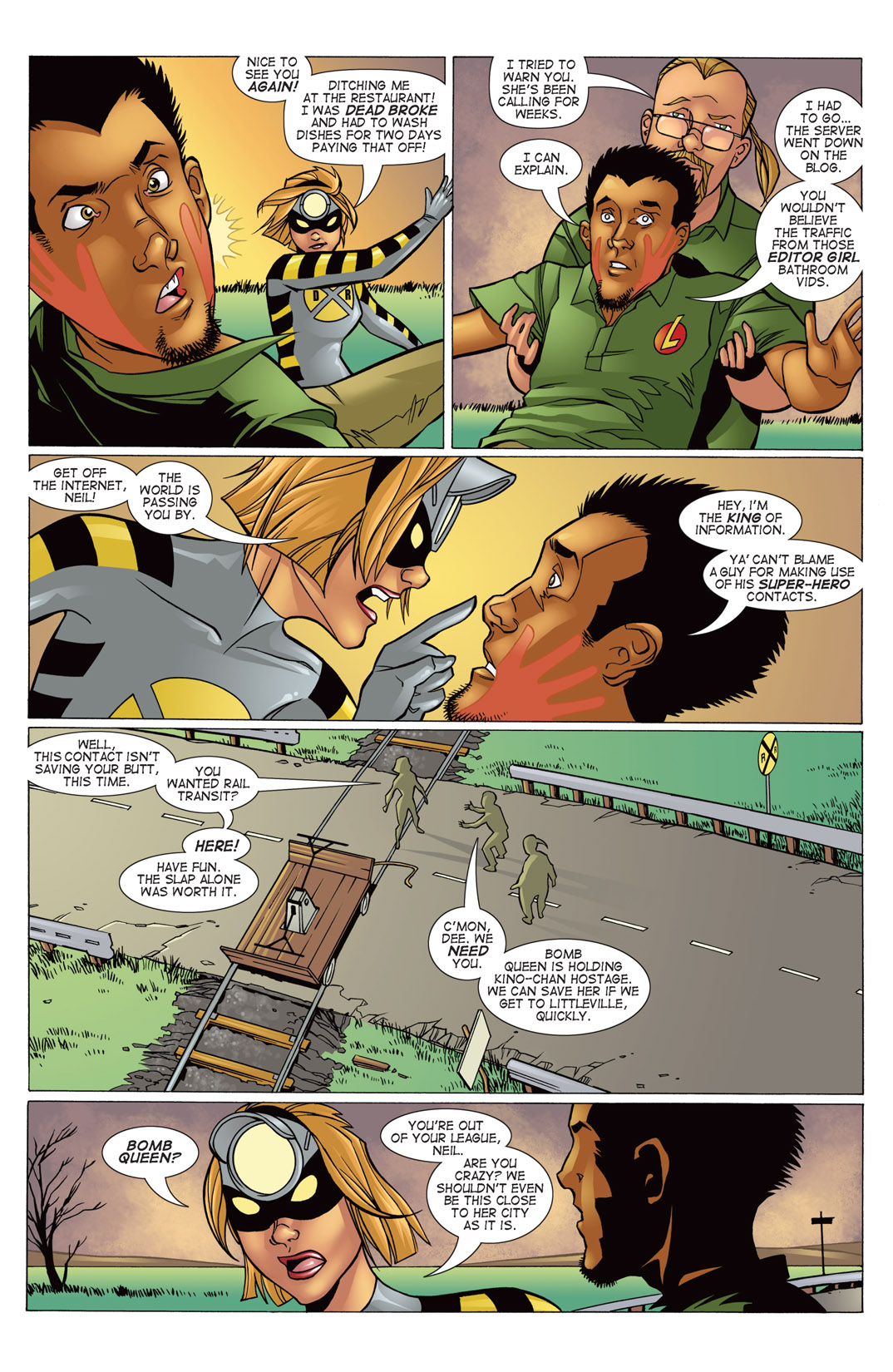 Read online Bomb Queen V: The Divine Comedy comic -  Issue #3 - 9