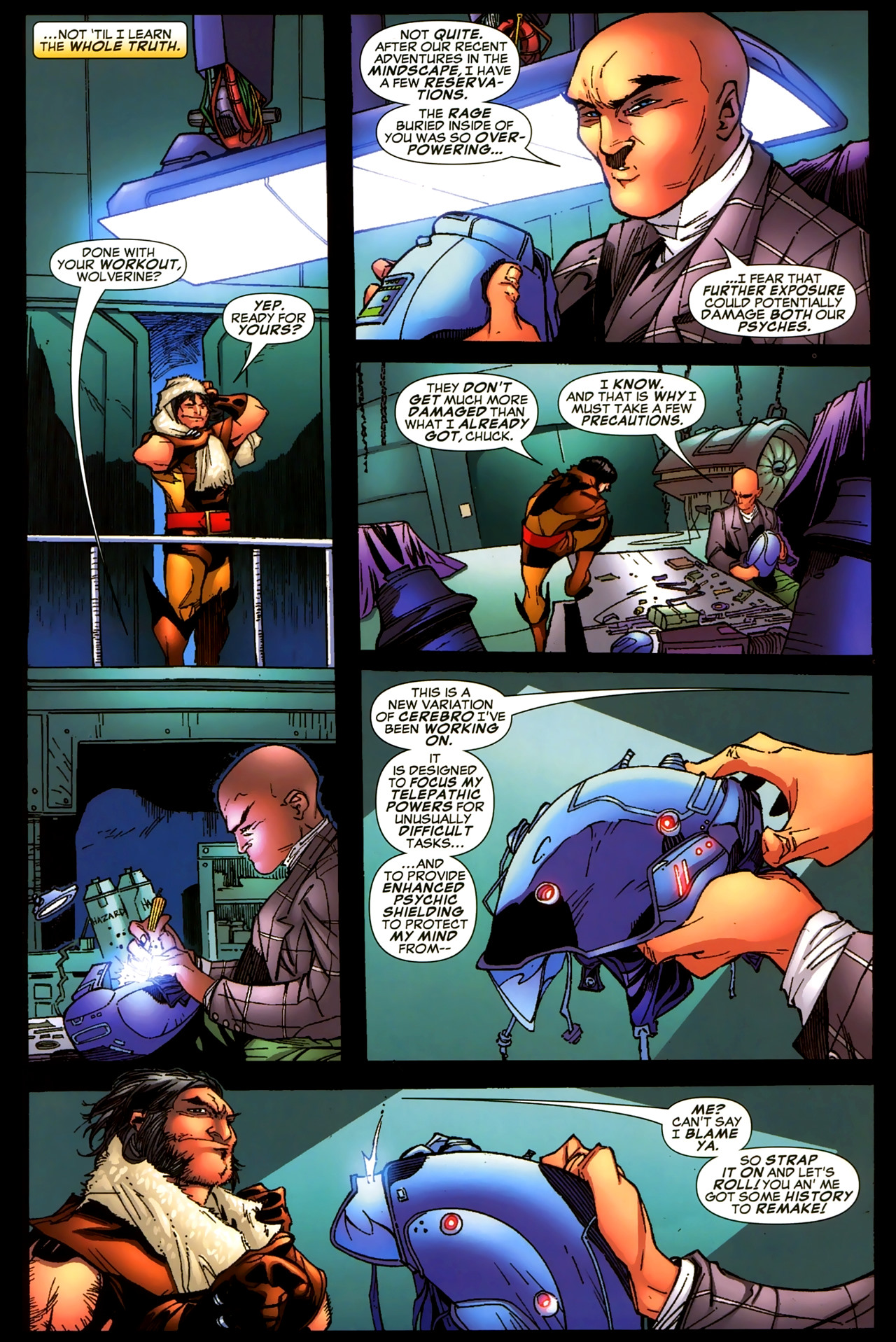 Read online Weapon X: First Class comic -  Issue #3 - 4