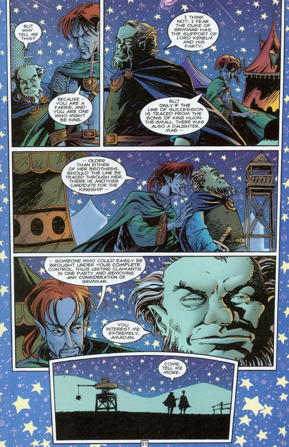 Read online The Books of Faerie: Auberon's Tale comic -  Issue #1 - 21