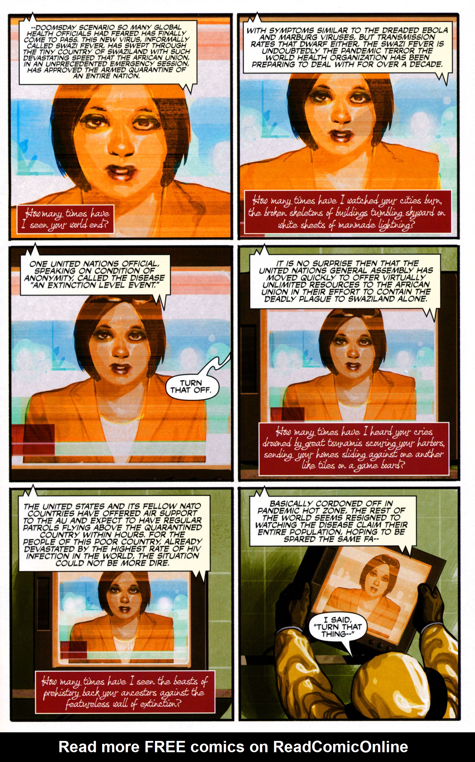 Read online Days Missing comic -  Issue #1 - 3