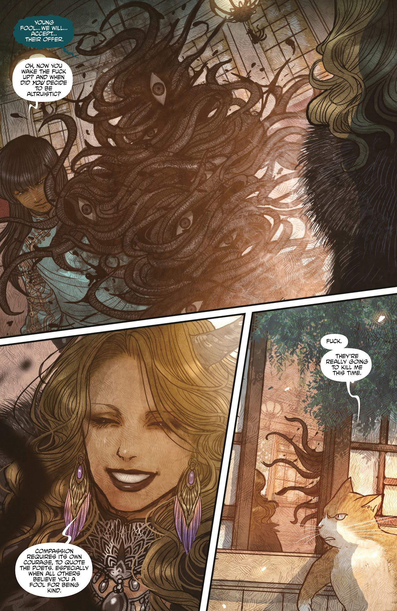 Read online Monstress comic -  Issue #13 - 29